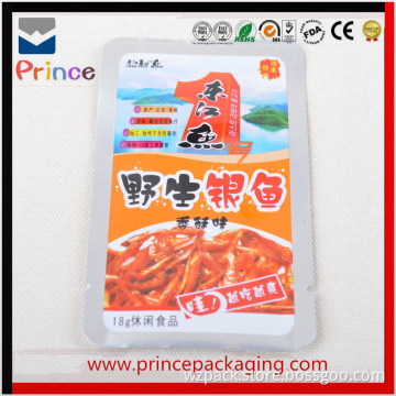 free samples bag fatory foil packaging for trading cards